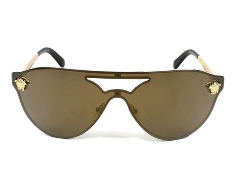 versace 2161 designer sunglasses red gold|Versace Sunglasses, VE2161 .